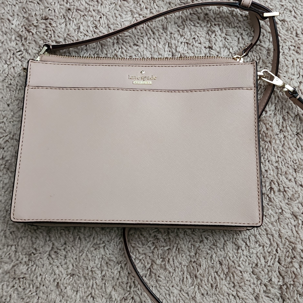 Kate Spade Light Taupe Crossbody Bag
